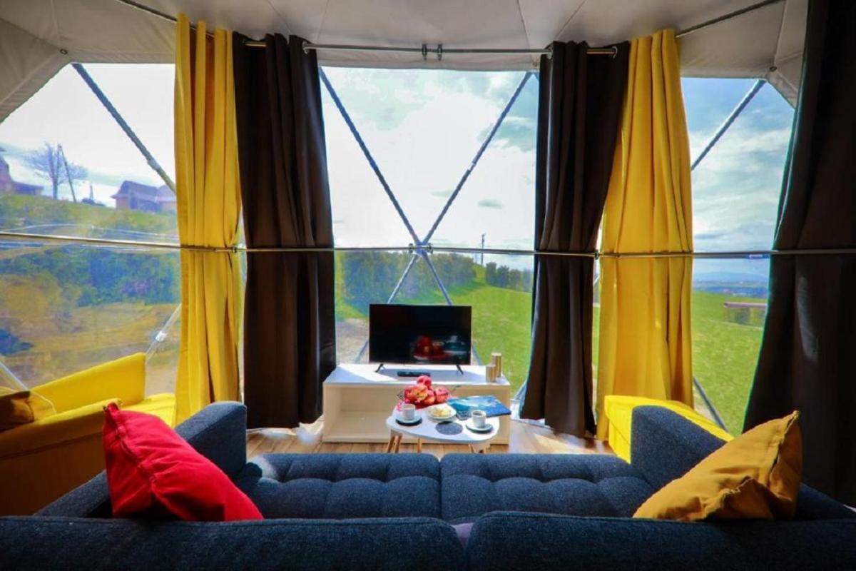 Bed and Breakfast Glamping Gliczarow Klapnioki Leśnica Exteriér fotografie