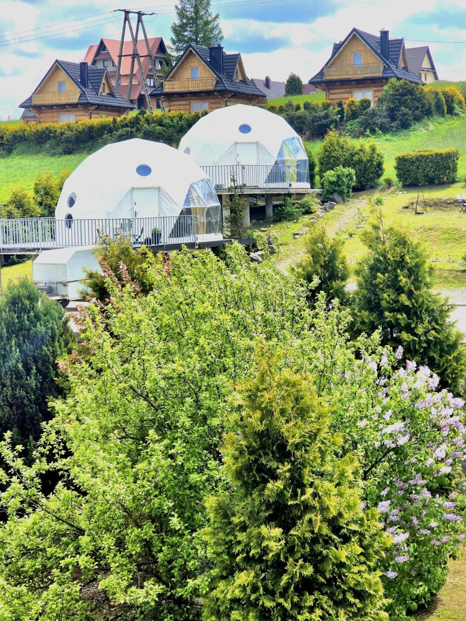 Bed and Breakfast Glamping Gliczarow Klapnioki Leśnica Exteriér fotografie